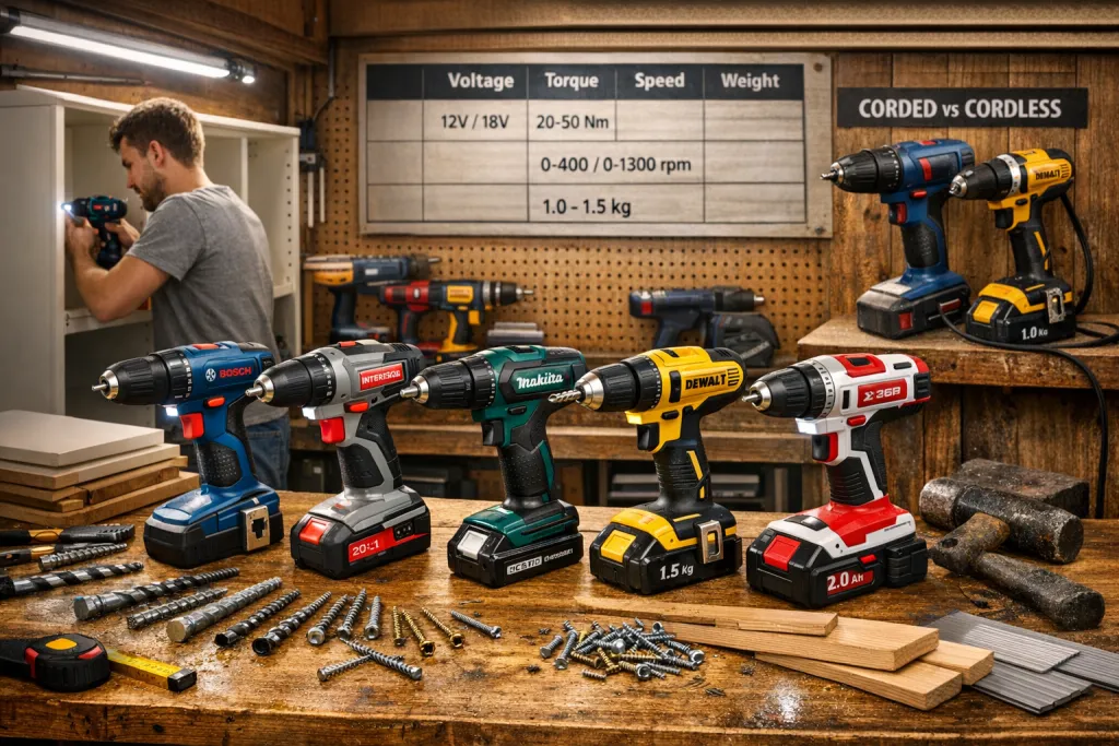 Купить шуруповерт недорого: подробный обзор популярных моделей, сравнение характеристик, советы по выбору, покупке и применению для дома, ремонта и профессиональных задач